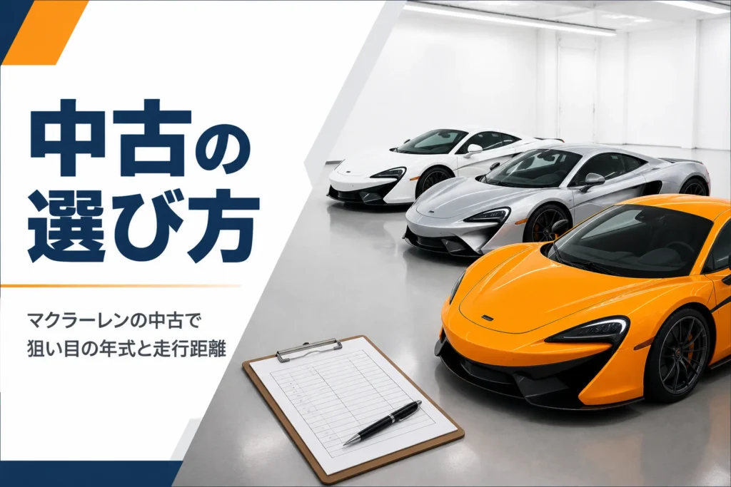 屋内ガレージに並ぶ形の違うスーパーカー3台
